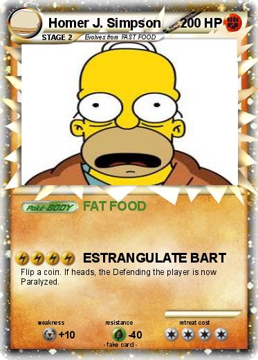Pokemon Homer J. Simpson