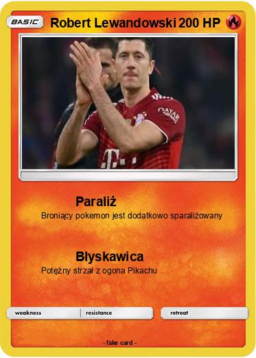 Pokemon Robert Lewandowski
