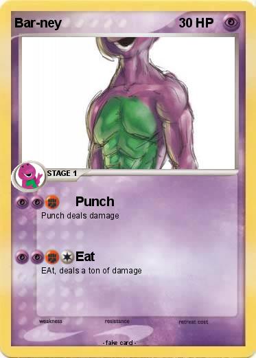 Pokemon Bar-ney