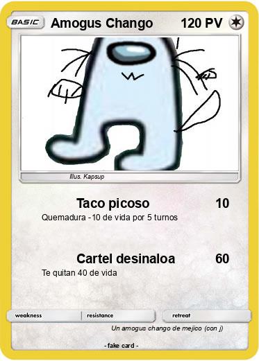 Pokemon Amogus Chango