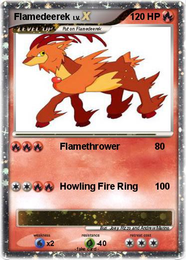 Pokemon Flamedeerek