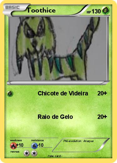 Pokemon Toothice