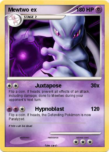 Pokemon Mewtwo ex