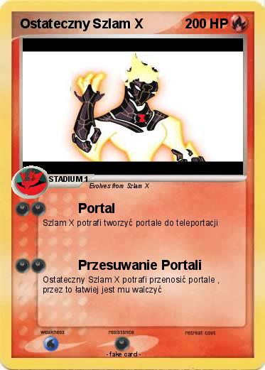 Pokemon Ostateczny Szlam X