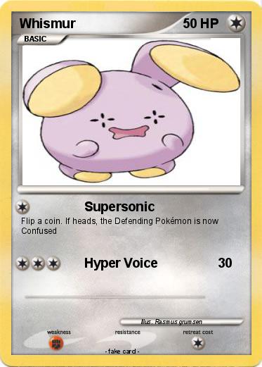 Pokemon Whismur
