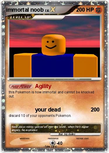 Pokemon immortal noob