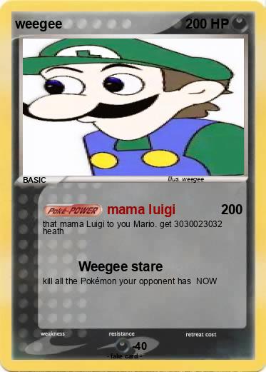 Pokemon weegee