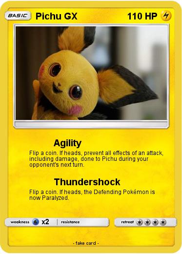 Pokemon Pichu GX