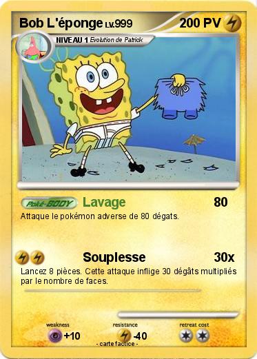 Pokemon Bob L'éponge