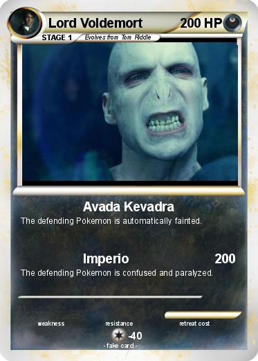 Pokemon Lord Voldemort