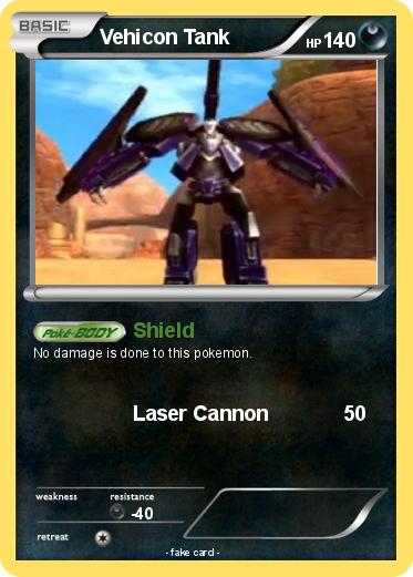 Pokemon Vehicon Tank