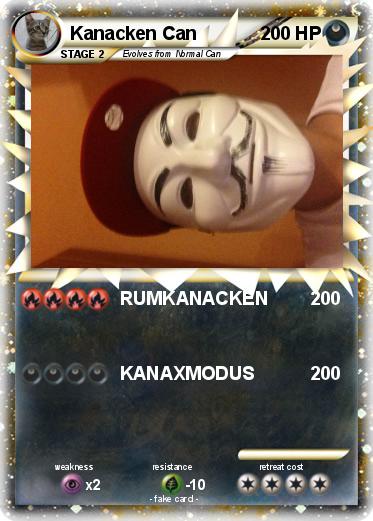 Pokemon Kanacken Can