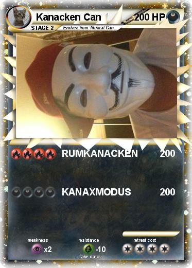Pokemon Kanacken Can