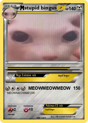 Pokemon stupid bingus