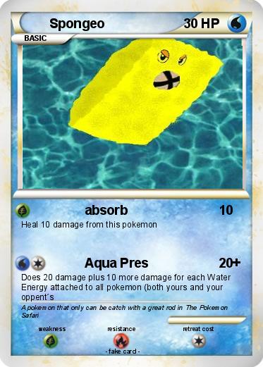 Pokemon Spongeo