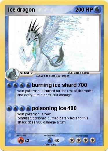 Pokemon ice dragon