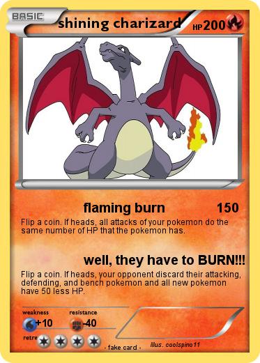 Pokemon shining charizard