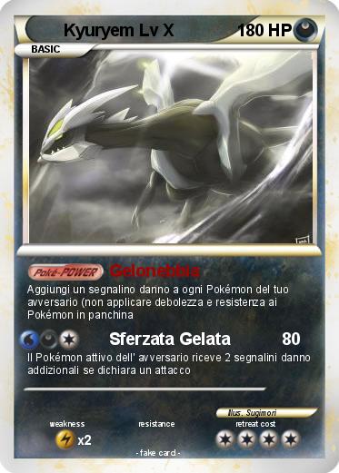 Pokemon Kyuryem Lv X