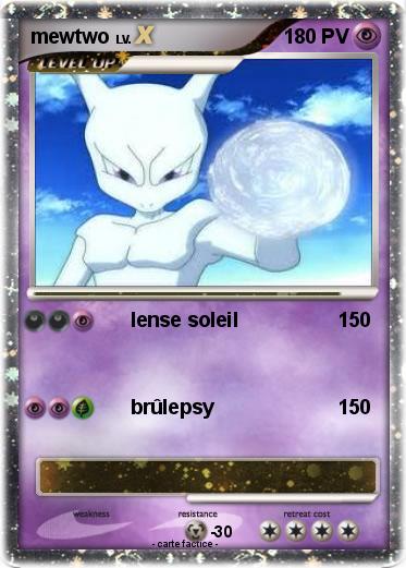 Pokemon mewtwo