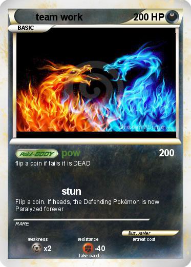 Pokemon team work