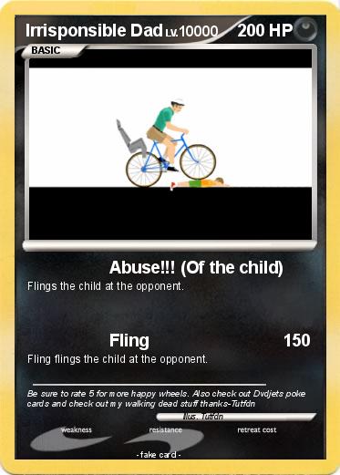 Pokemon Irrisponsible Dad