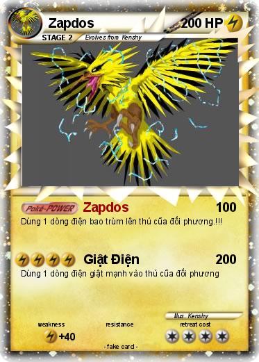 Pokemon Zapdos