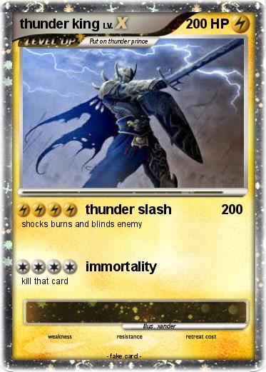 Pokemon thunder king