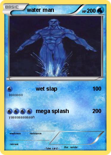 Pokemon water man