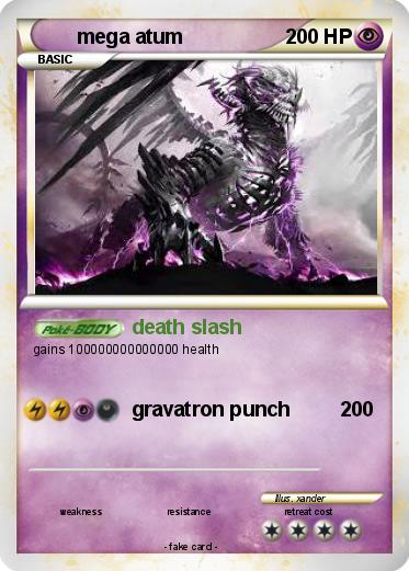 Pokemon mega atum