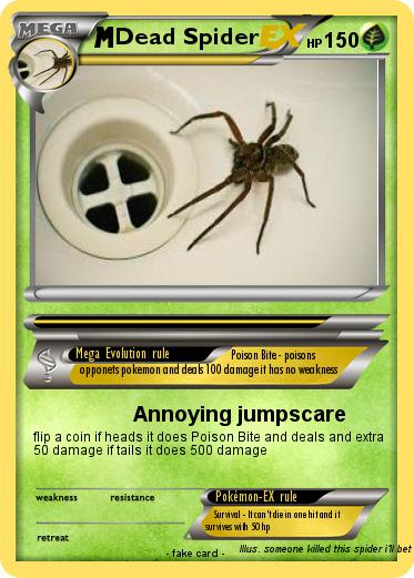Pokemon Dead Spider