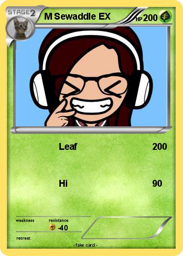 Pokemon M Sewaddle EX