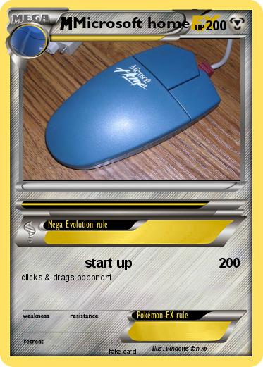 Pokemon Microsoft home