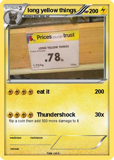 Pokemon long yellow things