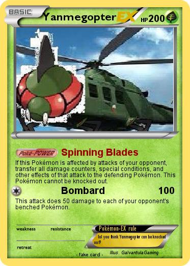 Pokemon Yanmegopter