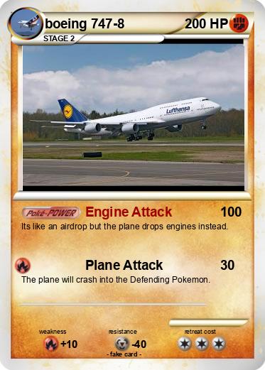 Pokemon boeing 747-8