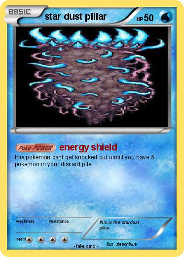 Pokemon star dust pillar