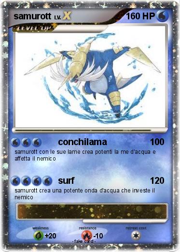 Pokemon samurott
