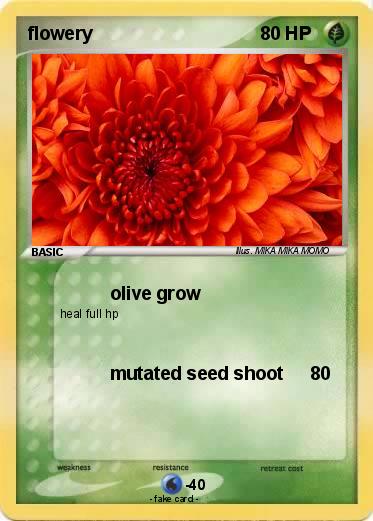 Pokemon flowery