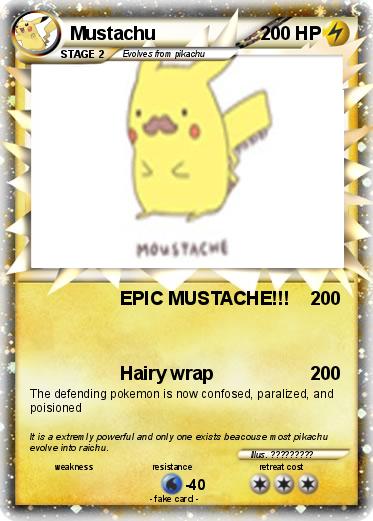 Pokemon Mustachu