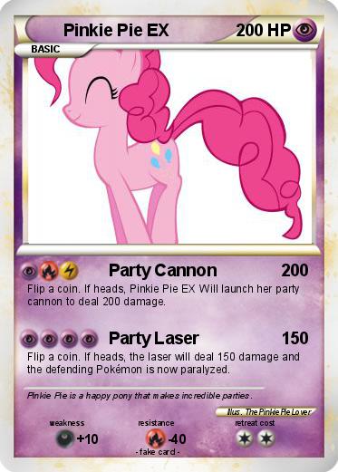 Pokemon Pinkie Pie EX