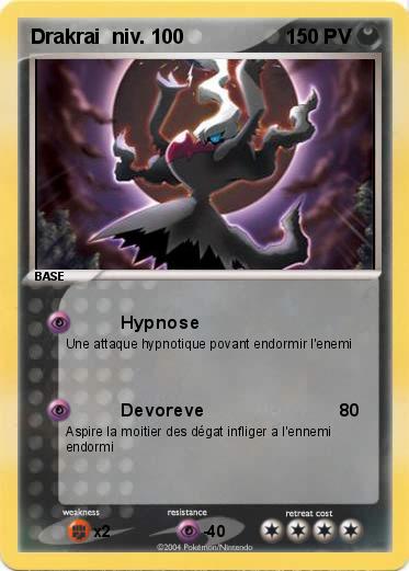 Pokemon Drakrai  niv. 100