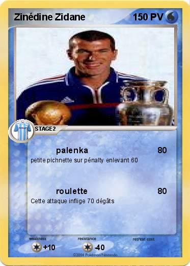Pokemon Zinédine Zidane