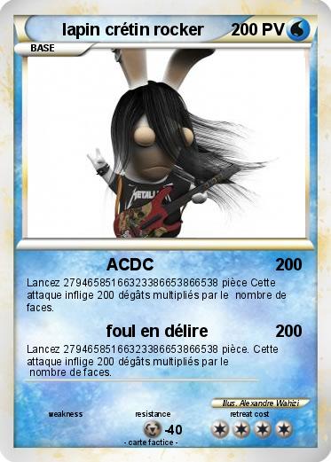 Pokemon lapin crétin rocker