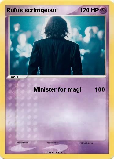 Pokemon Rufus scrimgeour