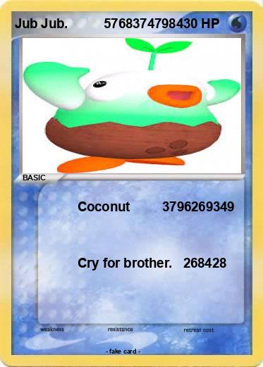 Pokemon Jub Jub.          57683747984