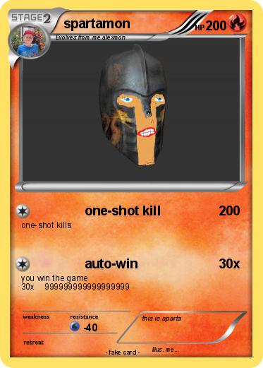 Pokemon spartamon