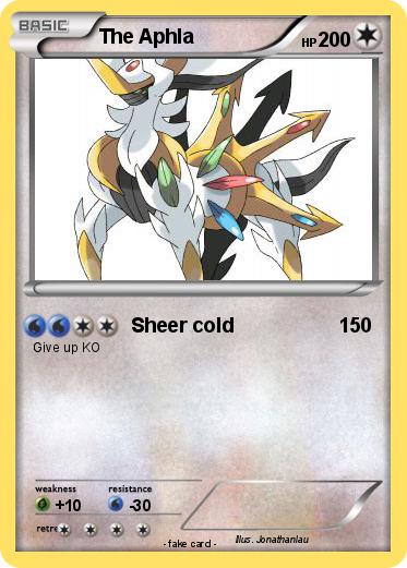 Pokemon The Aphla