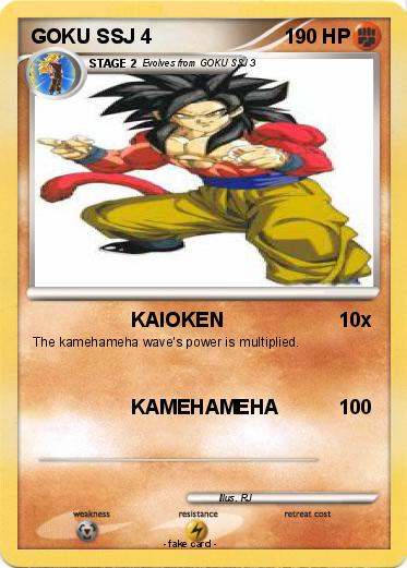 Pokemon GOKU SSJ 4