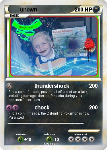 Pokemon unown