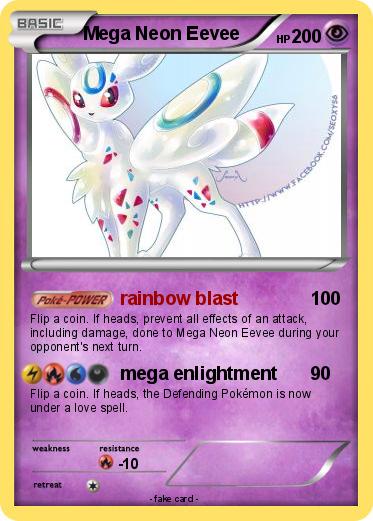 Pokemon Mega Neon Eevee